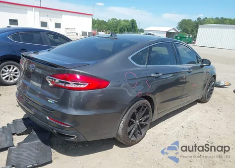 2019 Ford Fusion Titanium из США, поврежденный, VIN 3FA6P0D9XKR152617
